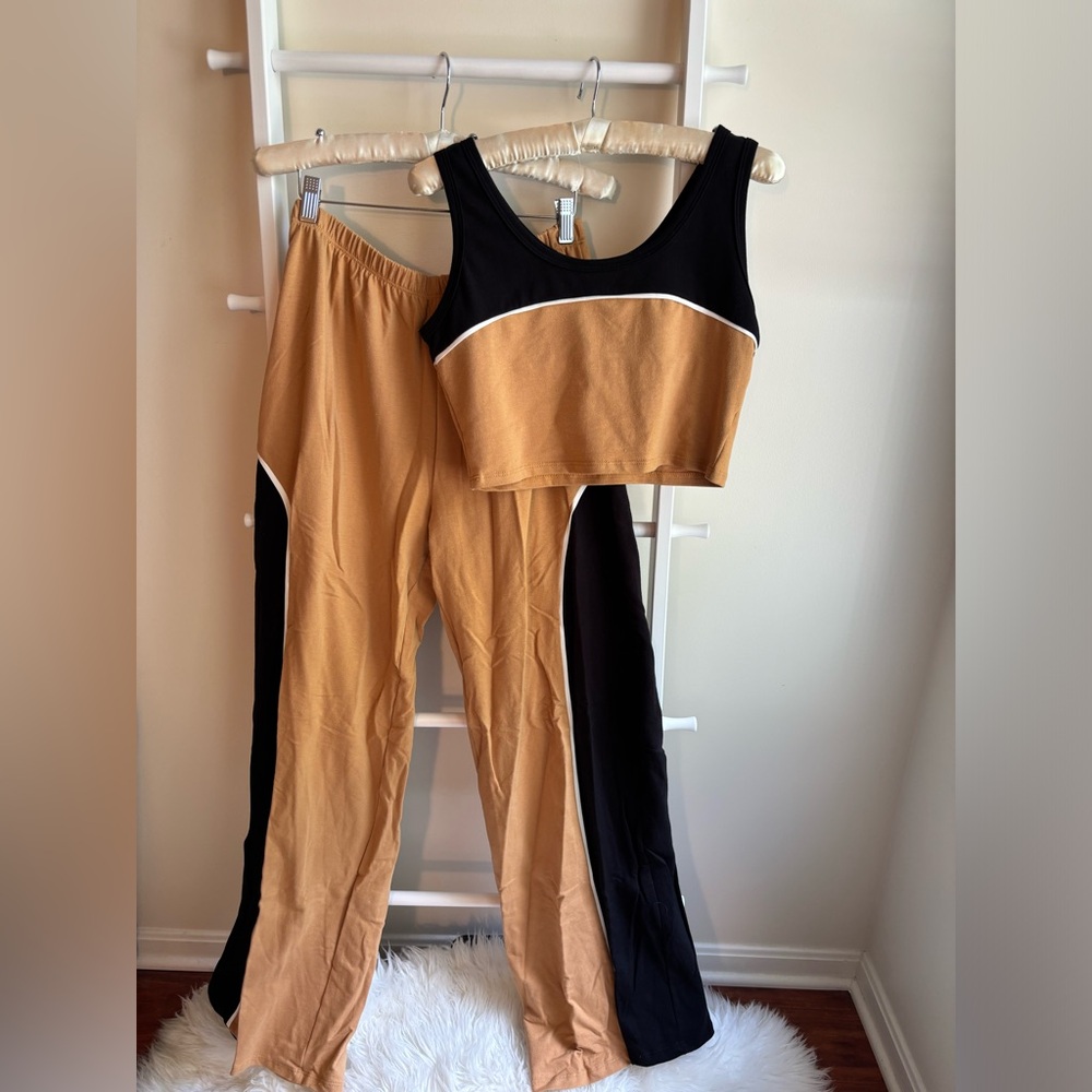 Crop top and sweat pant bundle